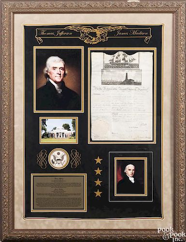 Thomas Jefferson and James Madison signed passage