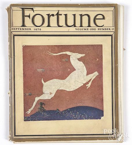 Inaugural issue of Fortune Magazine, Vol. 1 No. 0,