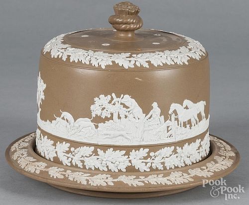 Wedgwood style cheese dome and undertray