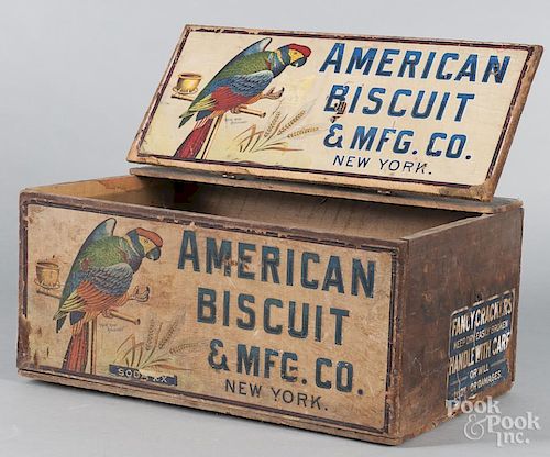 American Biscuit & Mfg. Co. crate
