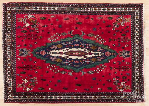 Persian carpet, ca. 1970, 8'4'' x 6'.