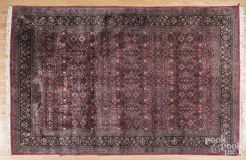 Roomsize Indo carpet, ca. 1970, 14' x 11'.