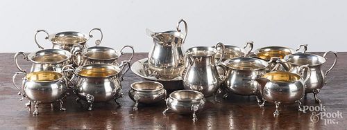 Sterling silver tablewares, 60.9 ozt.