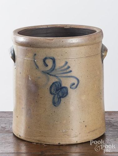 New Jersey stoneware crock, 19th c.