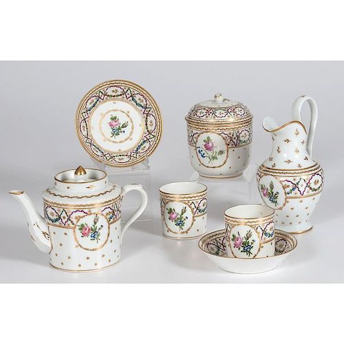 Continental Porcelain Tea Set