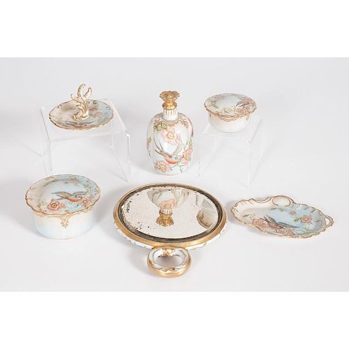 Limoges Porcelain Dresser Set