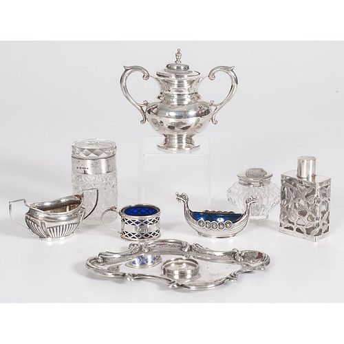 Sterling Silver and Glass Accessories
