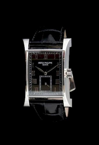 A Platinum Ref. 5500P Pagoda Wristwatch, Patek Philippe, Circa 1997,