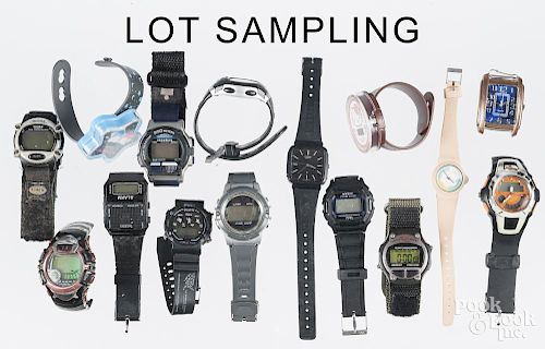 Group of wrist watches.