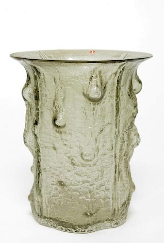 Mid-Century Timo Sarpaneva Iittala Glass Vase