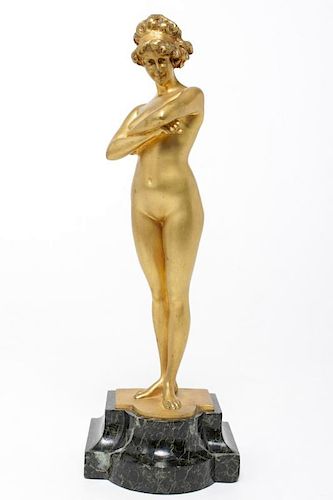 Paul Philippe (French, 1870-1930)- Gilt Bronze
