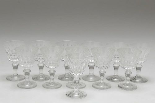 Baccarat Crystal "Piccadilly" Cordial Wine Glasses