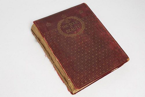"The Book of Beauty" Antique Book, Williamson
