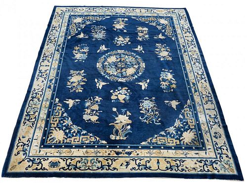 Chinese Wool Carpet- 9' X 11' 5"