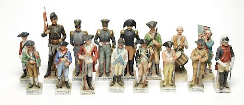 Revolutionary & Civil War Porcelain Figurines, 16