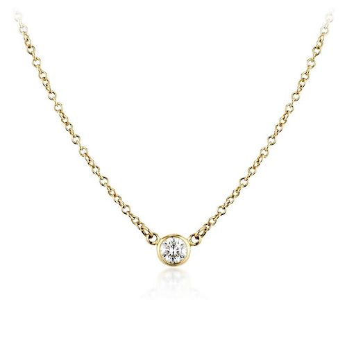Tiffany & Co. Elsa Peretti Diamond Necklace