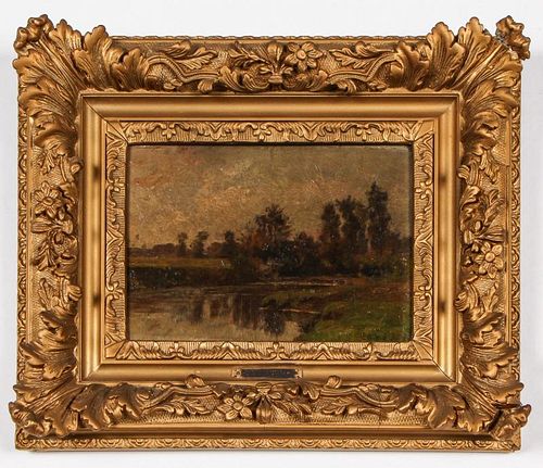 Charles Joseph Beauverie (1839-1924) Landscape Painting