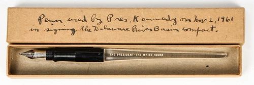 Rare President John F. Kennedy Bill Signing Pen