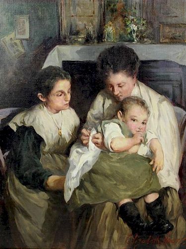 Elizabeth Nourse (American, 1859-1938) "Maternity"