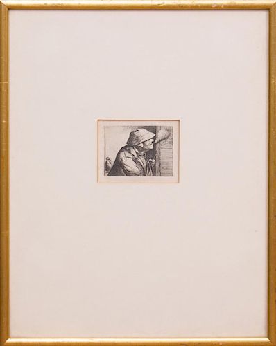 ADRIAEN VAN OSTADE (1610-1685): THE SMOKER