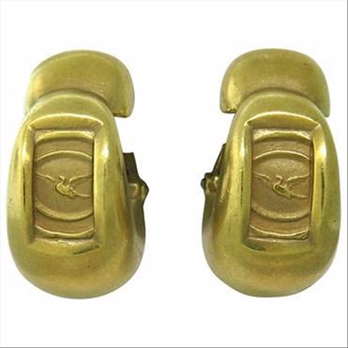 Kieselstein Cord 18k Gold Hoop Earrings
