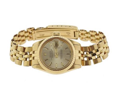 Rolex Datejust 18k Gold Lady&#39;s Watch ref. 6917