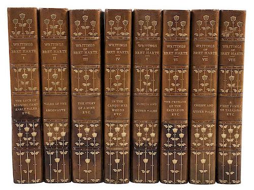 (Literature - Bret Harte] 16 (of 19) Volumes of Houghton Mifflin Standard Library Edition of Bret Harte