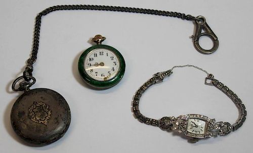 JEWELRY. Assorted Ladies Watch and Pocket Watch