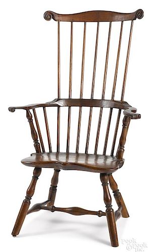 Philadelphia fanback Windsor armchair, ca. 1790