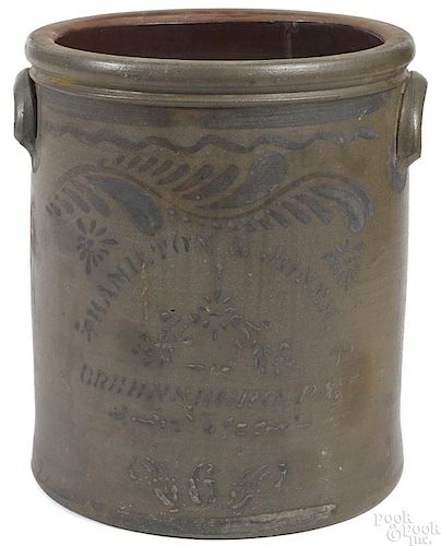 Western Pennsylvania six-gallon stoneware jug