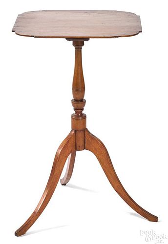 Connecticut Federal cherry candlestand
