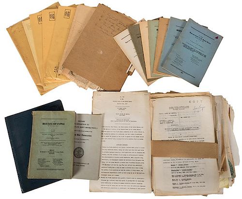 Archive of Documents Pertaining to the Matthew J. Connelly Prosecution.