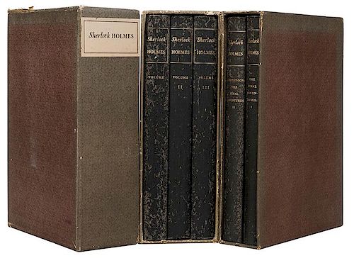 The Complete Works of Sherlock Holmes by The Limited Editions Club.