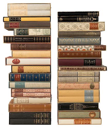 Lot of 23 Volumes of English Literature by The Limited Editions Club.
