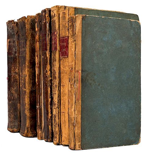 Collection of Early Illinois Public Law Books.