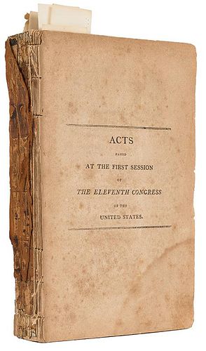 Acts Passed By the Eleventh Congress of the United States.