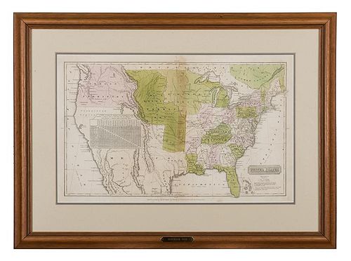 D.F.R. Robinson Map of the United States.