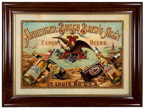 Anheuser—Busch Brew’g Ass’n Export Beers. St. Louis, Mo. U.S.A.