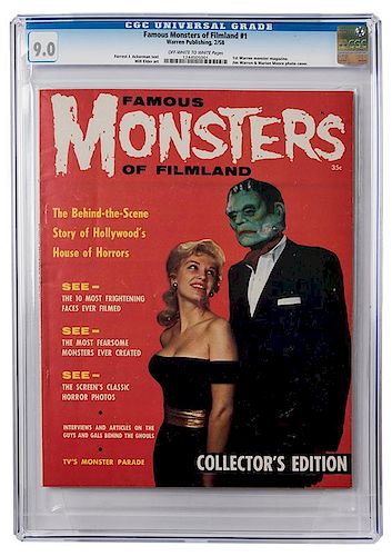 Famous Monsters of Filmland No. 1.
