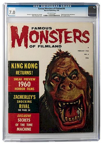 Famous Monsters of Filmland No. 6.