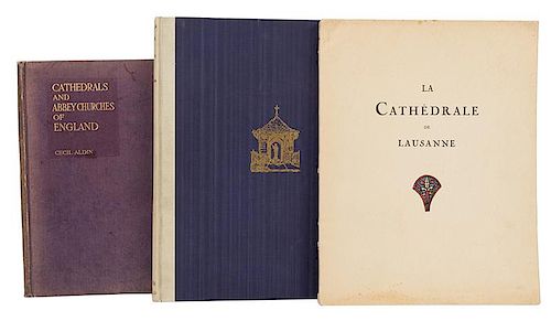 Three Volumes on Churches and Cathedrals.