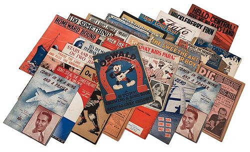 Sheet Music collection. 1910s—60s.