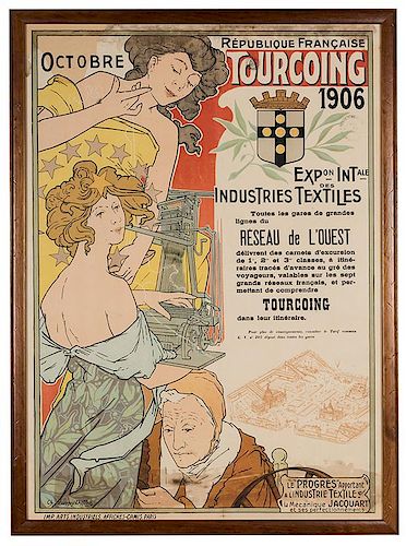 Exposition Internationale des Industries Textiles. Tourcoing Octobre 1906.