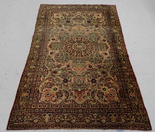 FINE Persian Kerman Wool Carpet Rug