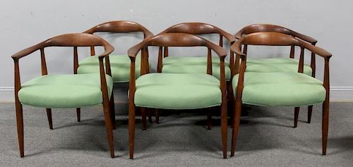 MIDCENTURY. 6 Hans Wegner "The" Chairs .