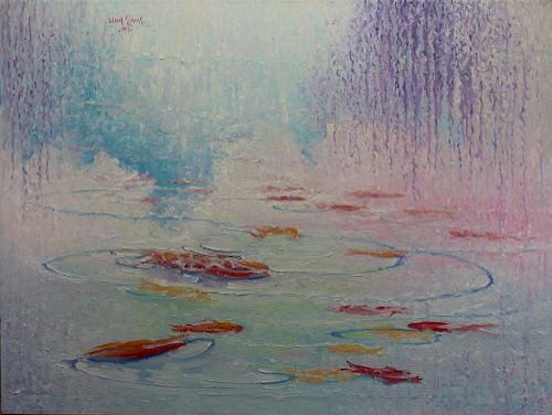 William Leon Stacks (1928 - 1991)"Water Spirits"