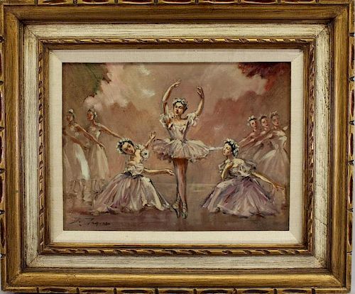 Pierre Jaques (1913 - 2000) Ballerinas
