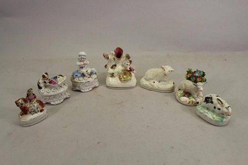 (7) Assorted Porcelain Figures