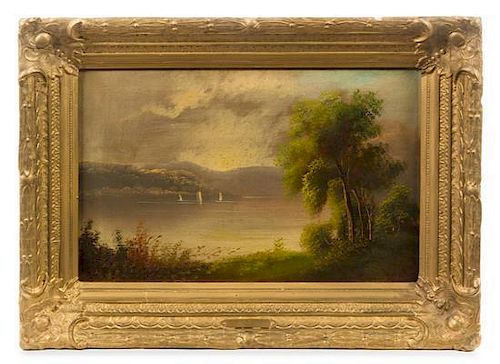 * George Henry Andrews, (British, 1816-1898), Landscapes (two works)