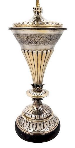 * A Victorian Silver Cup and Cover, Peter Henderson Deere, London, 1898, in the manner of the Boleyn Cup of Cirencester Paris